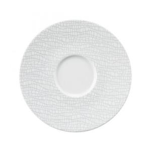 Life Fashion - Комбинированное блюдце Elegant Grey 16,5 см Seltmann Weiden, белый