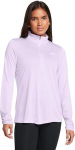 Толстовка Under Armour Women's Tech Twist Quarter Zip, (535) Salt Purple/White