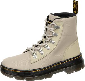 Женские ботинки Dr. Martens Combs W 6 с шнуровкой, модные, Warmed Stone Extra Tough 50/50+Ajax