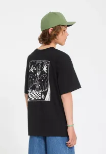 Футболка с принтом "нигде не бывает" Volcom, Black