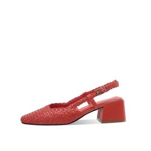 Туфли на высоком каблуке 5,5 см, женские Rosa Bianca, Beige (Sheepskin Lining)