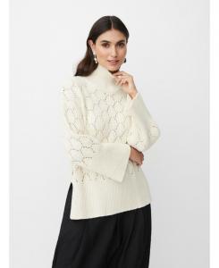 Женский ажурный свитер MaFabianov Masai Copenhagen, Whitecap