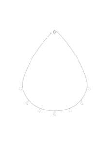 Alexander York Колье с дискообразными фигурками луны и звезд из серебра 925 пробы