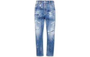 DSQUARED 2 Джинсы Distressed с нашивкой логотипа Dsquared2