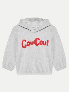 Толстовка обычного кроя Mini Rodini, серый