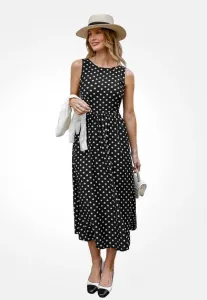 Повседневное платье Cupshe, Black White