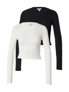 Рубашка Mavi, черный/белый