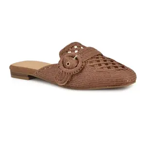 Женские повседневные мюли Caspe с острым носком Nine West, цвет dark brown