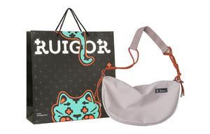 Сумка через плечо унисекс Ruigor, Черный