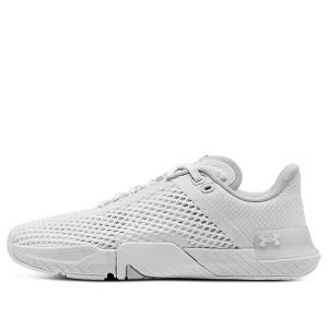 Кроссовки tribase reign 4 'triple white' Under Armour, белый