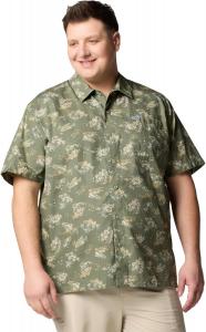 Мужская рубашка Columbia Super Tamiami с длинным рукавом, Cypress Freshfish