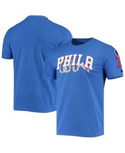 Мужская футболка Royal Philadelphia 76Ers Chenille Team Pro Standard, синий