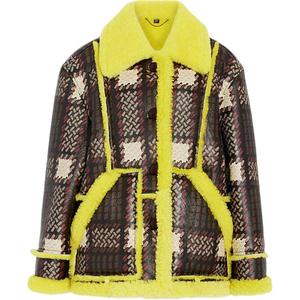 COACH Желтая женская куртка, Yellow