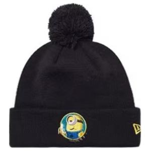 New Era Детская акриловая шапка черная, Black