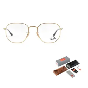 RayBan Очки Ray Ban с шестиугольной оправой, Full Rim Gold 2500