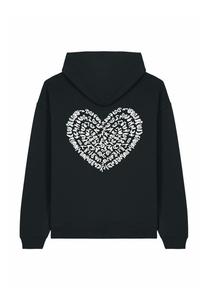 Толстовка с капюшоном CORAZON BACK EMBROIDERY - Sweatshirt Mira Paris, черный