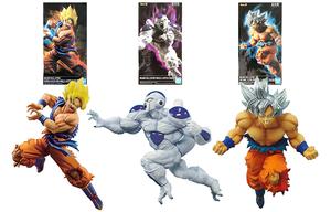 Фигурки Sun Wukong Glasses Factory, Limited, Dragon Ball Super Z War, Super Saiyan & Kaioken & Frieza Scale BANPRESTO