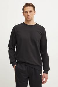 Хлопковая толстовка для отдыха Boss, черный