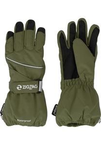 Перчатки ZigZag Kempston, зеленый