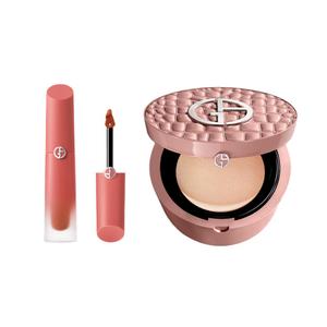 GIORGIO ARMANI AMANI Nude Brown Red Air Cushion Nude Brown жидкая помада для макияжа наборы легко растушевываются 4мл+15г