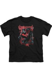 Футболка с коротким рукавом Batman Lightwing для детей Gildan, черный