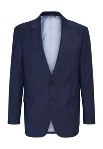 71538 Куртка мужская, с содержанием шерсти, воротник с лацканами DUNMORE, темно-синий