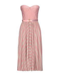 Платье миди Elisabetta Franchi, розовый