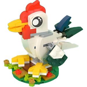 Конструктор Zodiac Collection Chicken Building Blocks, 157 деталей LEGO