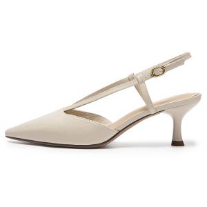 C°BANNER Тонкие каблуки на шпильке женские бежевые, цвет Beige