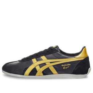 Кроссовки runningpark классические повседневные золотые Onitsuka Tiger, черный