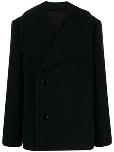 LEMAIRE двубортное шерстяное пальто, зеленый