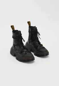 Ботинки на платформе dmxl со шнуровкой, унисекс Dr. Martens, Black Lunar