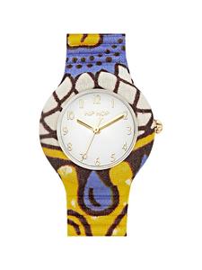 Hip Hop Аналоговые часы, восковой блок, белый