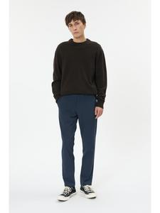 Matinique Повседневные брюки MAPristu, прямой крой, цвет «оксфордский синий меланж»