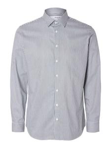 SELECTED Рубашка с пуговицами синего цвета slim fit