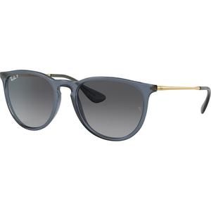 Солнцезащитные очки Ray-Ban Erika Polarized Ray-Ban, Transparent Blue/Grey Gradient Polar