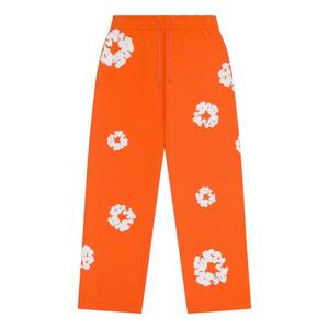 Спортивные штаны Denim Tears Cotton Wreath Baggy Sweatpants 'Orange'