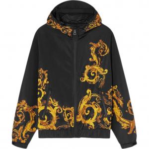 VERSACE JEANS COUTURE Графическая куртка на молнии, Black