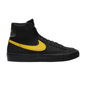 Кроссовки Nike Blazer Mid '77 GS 'Black Speed Yellow', черный