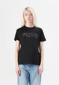 Футболка Replay Print T-shirt, Black