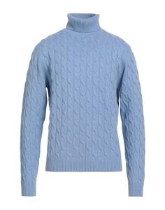 Водолазка Luigi Borrelli Napoli, небесно-голубой