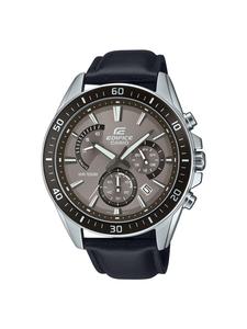 Наручные часы из нержавеющей стали и кожи, 47 мм Casio