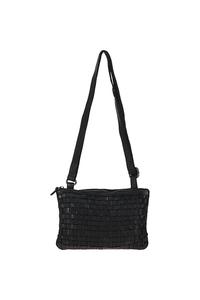 Классическая кожаная сумка через плечо 'Magnificence' в винтажном стиле Ashwood Leather, черный