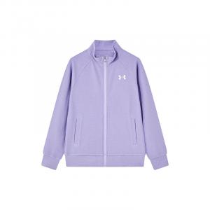Куртка из трикотажной ткани полное обучение для подростков Under Armour, сирень
