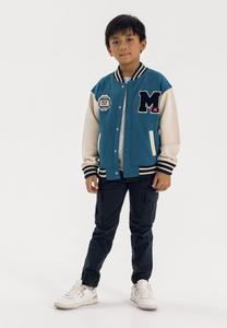 Куртка-бомбер MINOTI, цвет Teal Off White