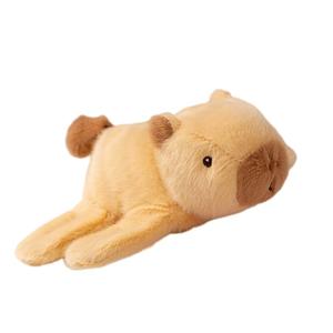 Плюшевая кукла Animal Snap Circle высотой 23 см Tak Bebe, Capybara[Nude Style]