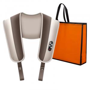 Массажер для шеи и плеч Quad-Dimensional с интегрированной термотерапией BRP9 AUX, серый