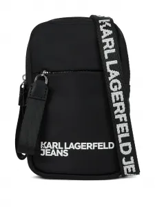 Сумка для телефона с логотипом Karl Lagerfeld Jeans, черный