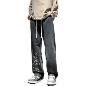 Джинсы Unisex Moderate Straight Fit WARRIOR, черный серый