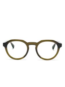 Mykita очки в круглой оправе, зеленый